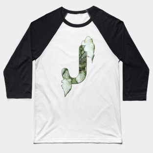 Botanical Alphabet Baseball T-Shirt